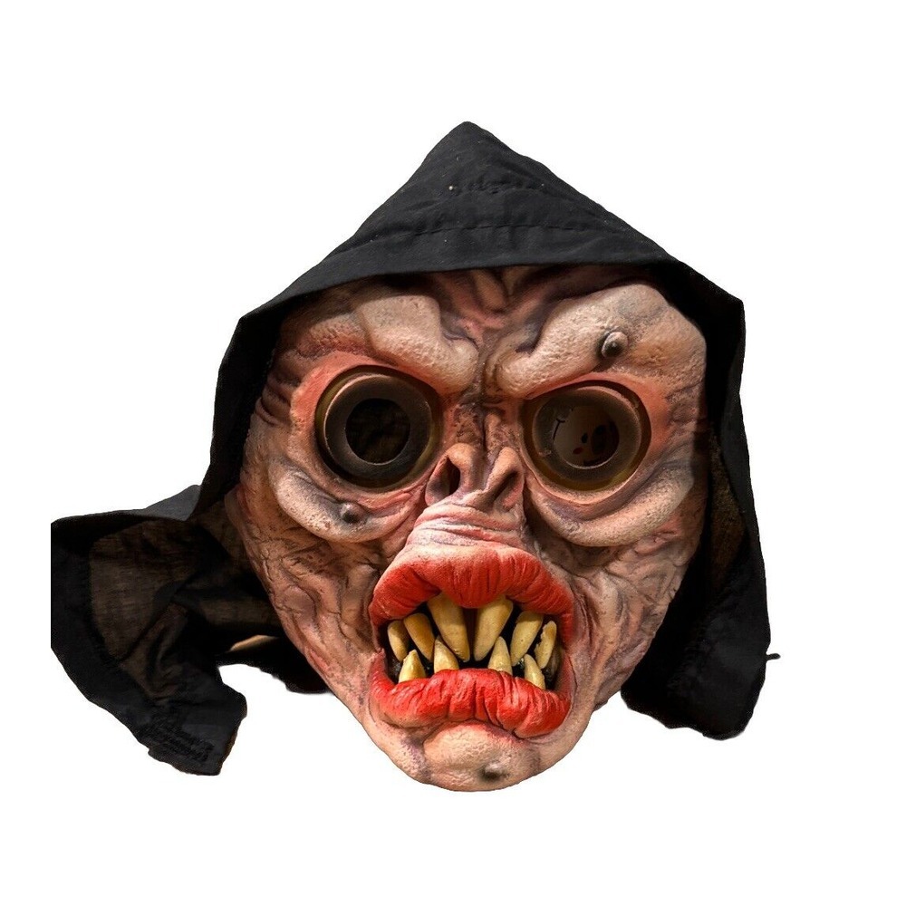 Vintage 2002 The Paper Magic Haloween, Monster, Scare Mask ,‎ Sharp Teeth,scream